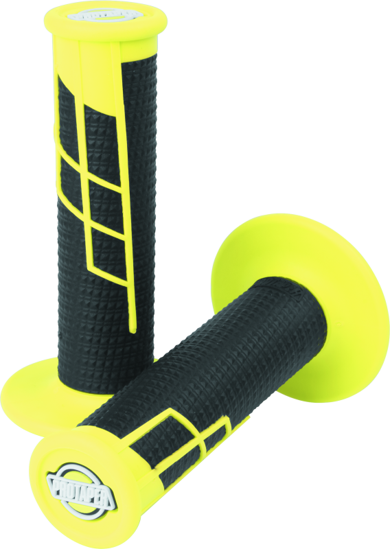 ProTaper Clamp-On 1/2 Waffle Grip - Neon Yellow/Black Grips ProTaper