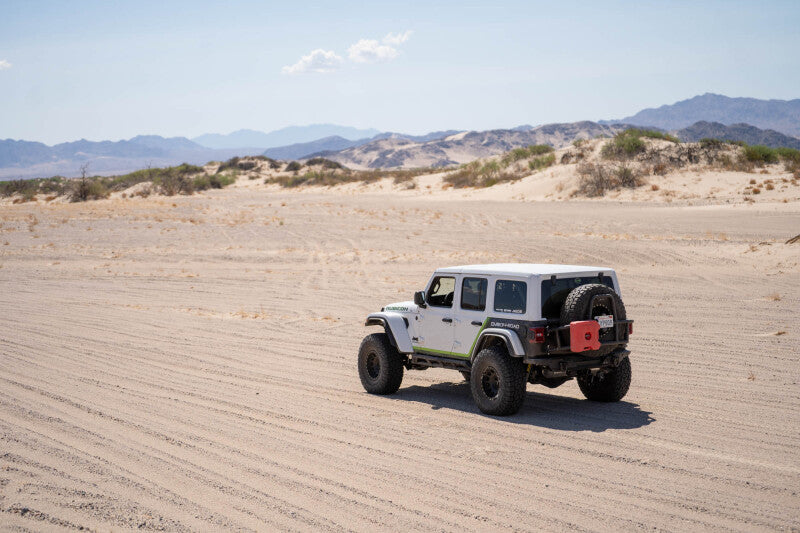 DV8 18-25 Jeep Wrangler JL Body Mounted Tire Carrier Chase Racks DV8 Offroad