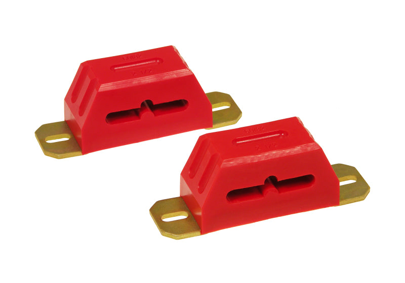 Prothane Universal Bump Stop 2 1/2 Multi-Mount - Red Bump Stops Prothane