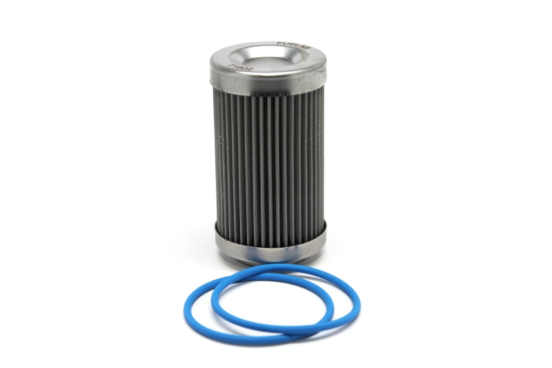 Fuelab 6 Micron Micro-Fiberglass Replacement Element - 3in w/2 O-Rings & Instructions Fuel Filters Fuelab