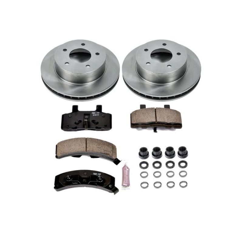 Power Stop 90-02 Chevrolet Astro Front Autospecialty Brake Kit Brake Kits - OE PowerStop