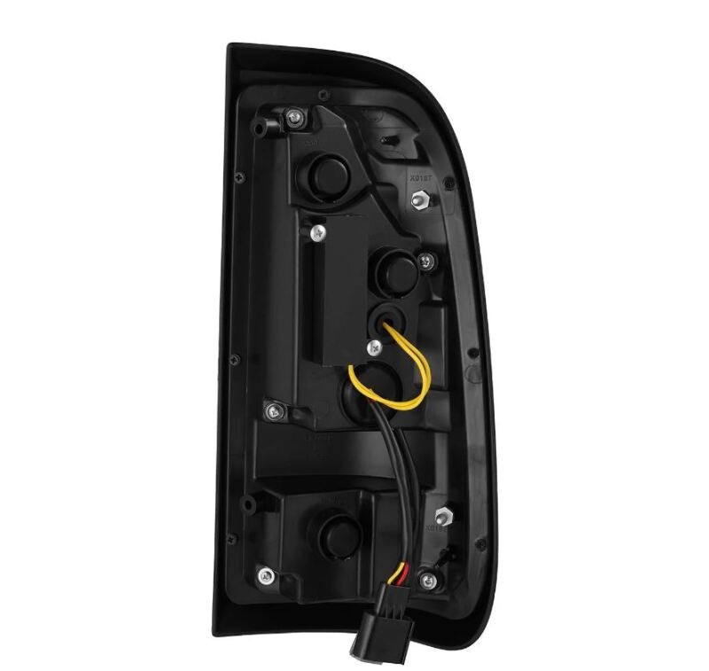 AlphaRex 97-03 Ford F150 / 99-16 Ford F250/F350/F450/F550 LUXX-Series LED Tail Lights - Black Tail Lights AlphaRex