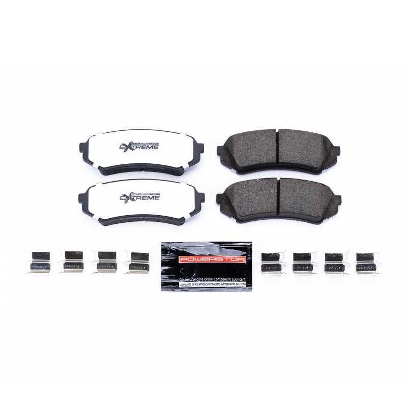 Power Stop 98-07 Lexus LX470 Rear Z36 Truck & Tow Brake Pads w/Hardware Brake Pads - Performance PowerStop