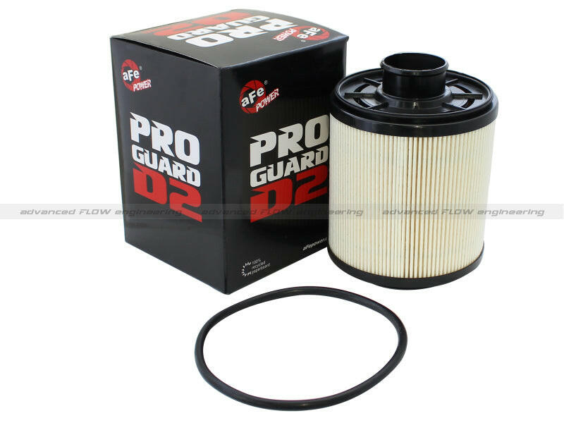 aFe ProGuard D2 Fluid Filters Fuel F/F FUEL Ford Diesel Trucks 11-16 V8-6.7L (td) Fuel Filters aFe
