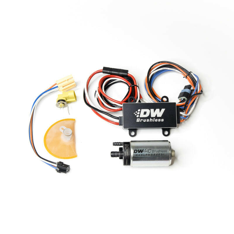 DeatschWerks DW440 440lph Brushless Fuel Pump Single/Dual Controller & Install 99-04 Ford Mustang GT Fuel Pumps DeatschWerks