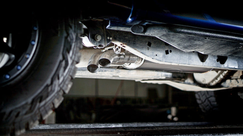 Stainless Works 2011-14 Ford F-150 Raptor Exhaust X-Pipe Resonator Dump In Front Of Rear Axle Catback Stainless Works