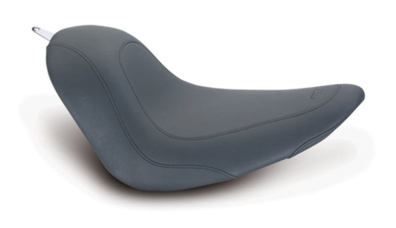 Mustang 06-17 Harley Softail Wide Tire (200mm) Solo Seat - Black Solo Motorcycle Seats Mustang Motorcycle