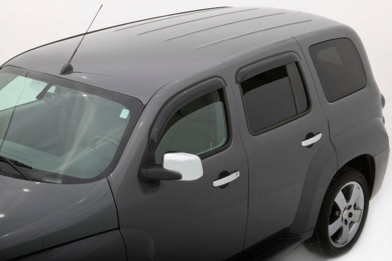 AVS 06-11 Chevy HHR Ventvisor Outside Mount Window Deflectors 4pc - Smoke Wind Deflectors AVS