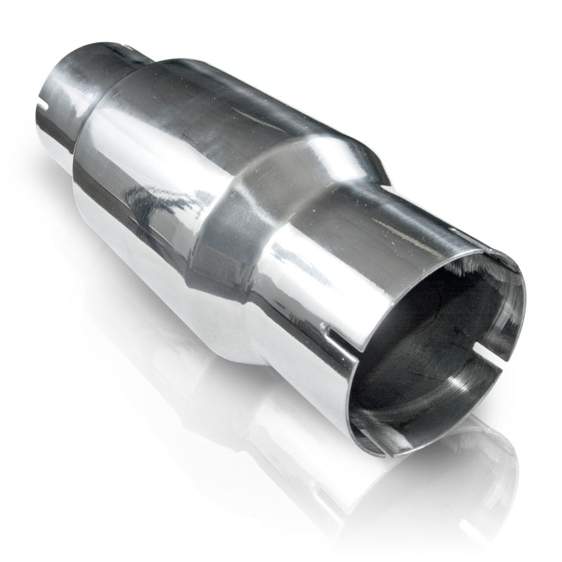 Stainless Works Catalytic Converter - GESi High Flow Catalytic Converter Direct Fit Stainless Works