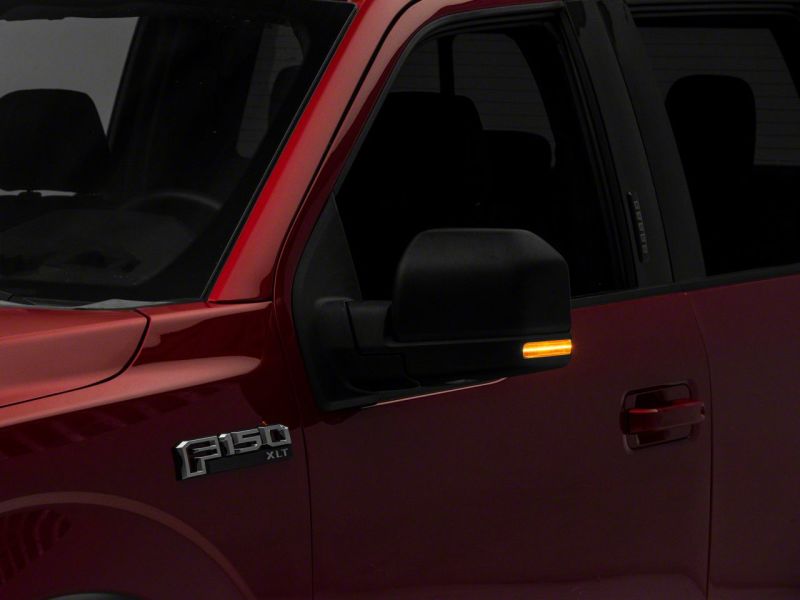 Raxiom 15-18 Ford F-150 Axial Series Sequential LED Side Mirror Marker Lights Sidemarkers & Indicators Raxiom