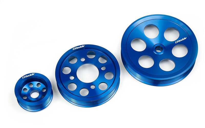 GReddy Toyota 2JZ/1JZ (JZX100/JZZ30) Pulley Kit Pulleys - Crank, Underdrive GReddy
