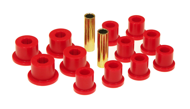 Prothane 84-88 Toyota P/U / 4Runner 4wd Rear Shackle Bushings - Red Bushing Kits Prothane