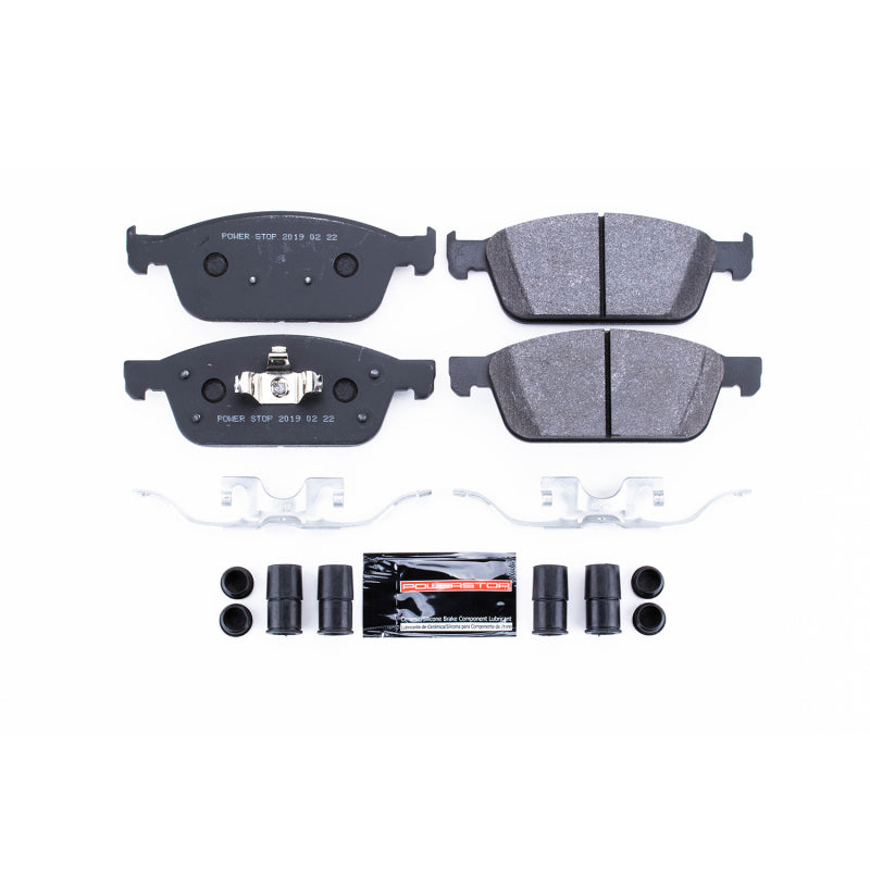 Power Stop 2013 Ford Focus Front Track Day SPEC Brake Pads Brake Pads - Racing PowerStop