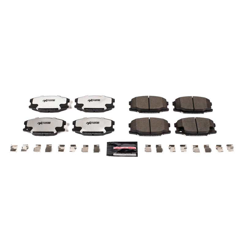 Power Stop 2001 Mitsubishi Fuso FE-CA Front or Rear Z36 Truck & Tow Brake Pads w/Hardware Brake Pads - Performance PowerStop
