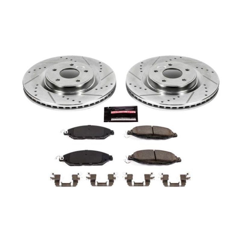 Power Stop 2013 Infiniti JX35 Front Z23 Evolution Sport Brake Kit Brake Kits - Performance D&S PowerStop