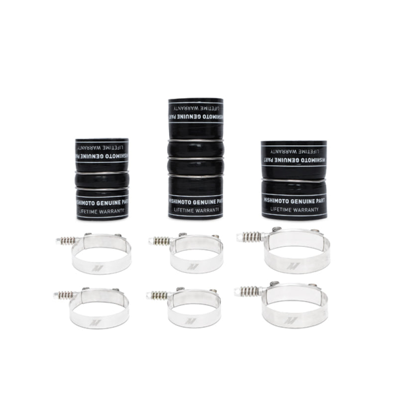 Mishimoto 11 Chevrolet/GMC 6.6L Duramax Hot-Side Boot Kit Silicone Couplers & Hoses Mishimoto