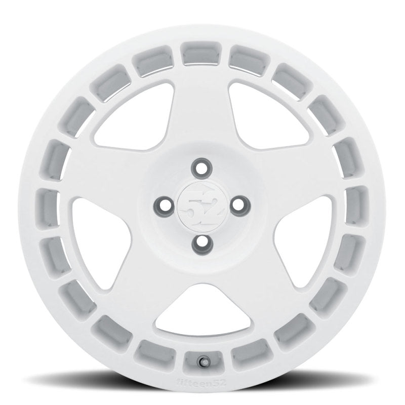 fifteen52 Turbomac 17x7.5 4x108 42mm ET 63.4mm Center Bore Rally White Wheel Wheels - Cast fifteen52