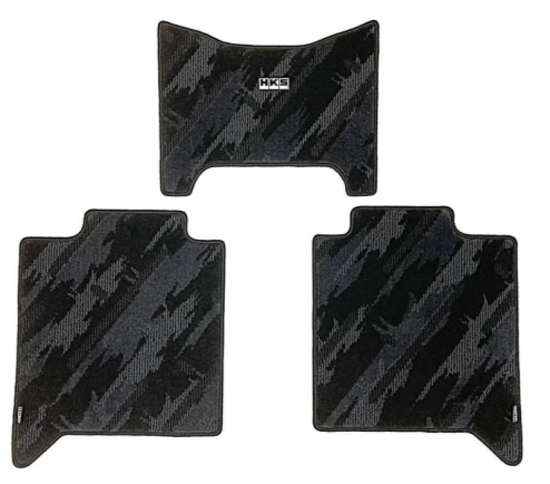 HKS FLOOR MATS TUNDRA REAR SET OCT LHD Floor Mats Carpeted HKS