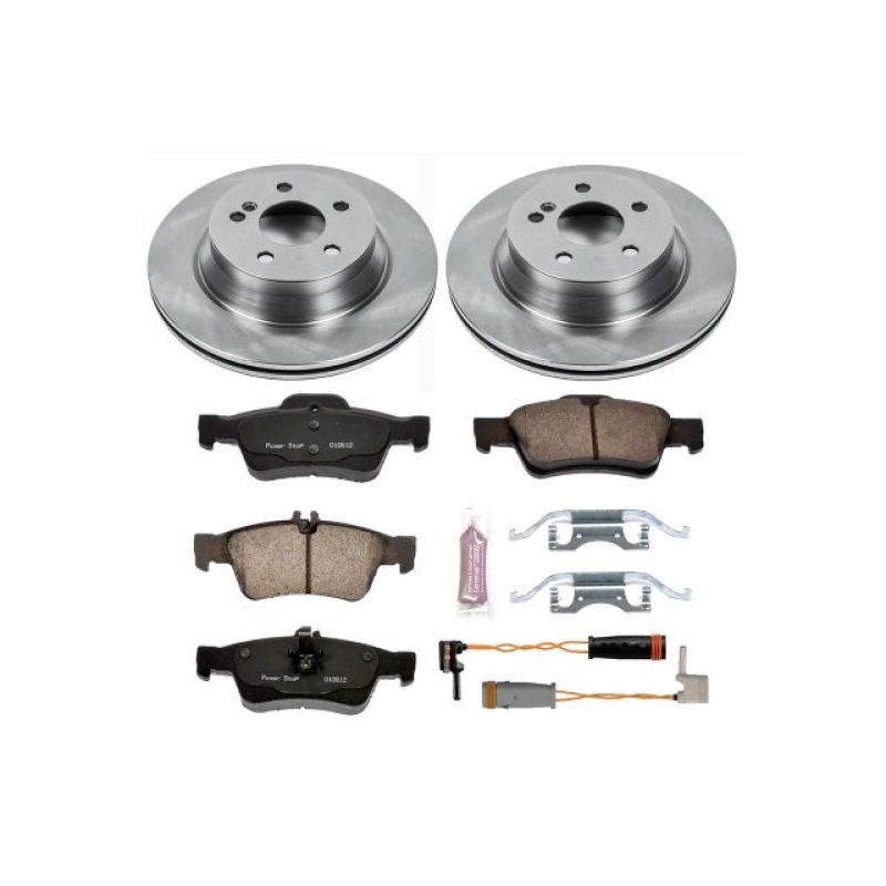Power Stop 2006 Mercedes-Benz E350 Rear Autospecialty Brake Kit Brake Kits - OE PowerStop