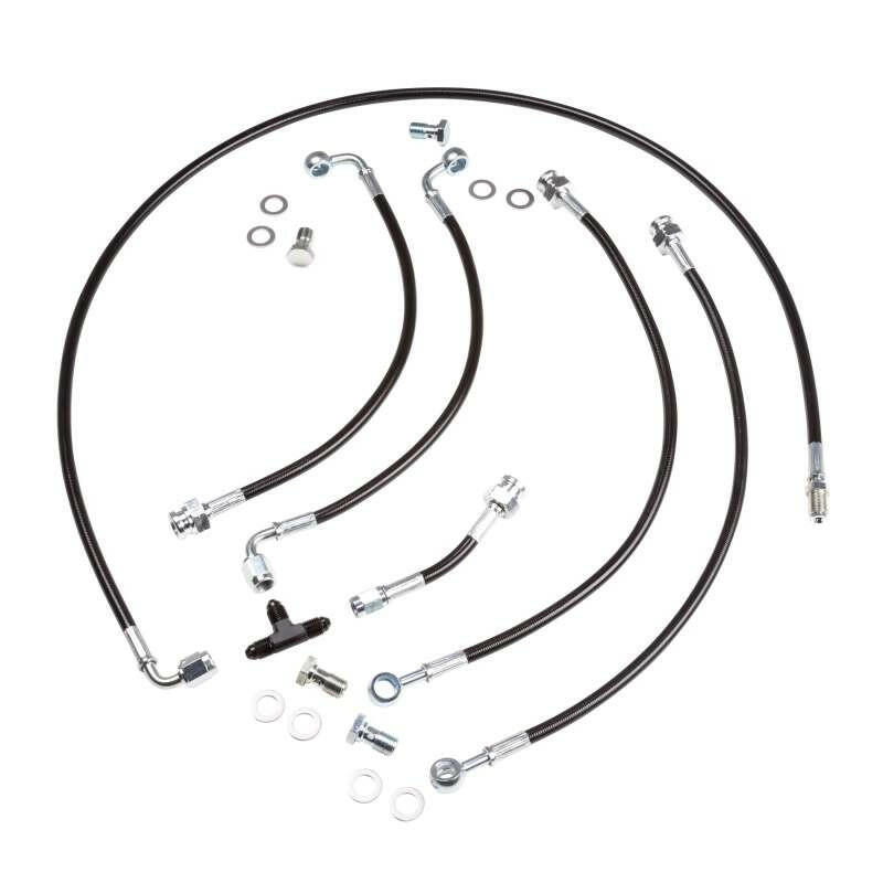 Chase Bays 89-05 Mazda Miata MX-5 NA/NB Caliper Brake Lines - Front & Rear Lines Brake Line Kits Chase Bays