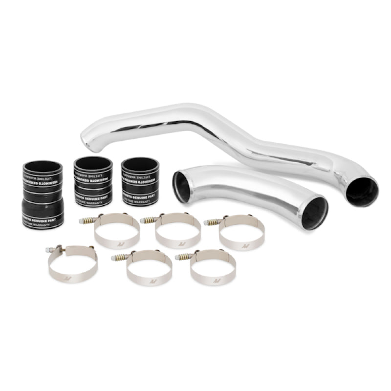 Mishimoto 08-10 Ford 6.4L Powerstroke Hot-Side Intercooler Pipe and Boot Kit Silicone Couplers & Hoses Mishimoto
