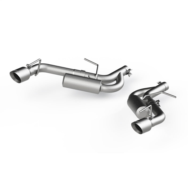 MBRP 16-19 Chevrolet Camaro 2.5in Aluminum Non NPP Axle Back Exhaust System - 4in Dual Wall Tips Axle Back MBRP