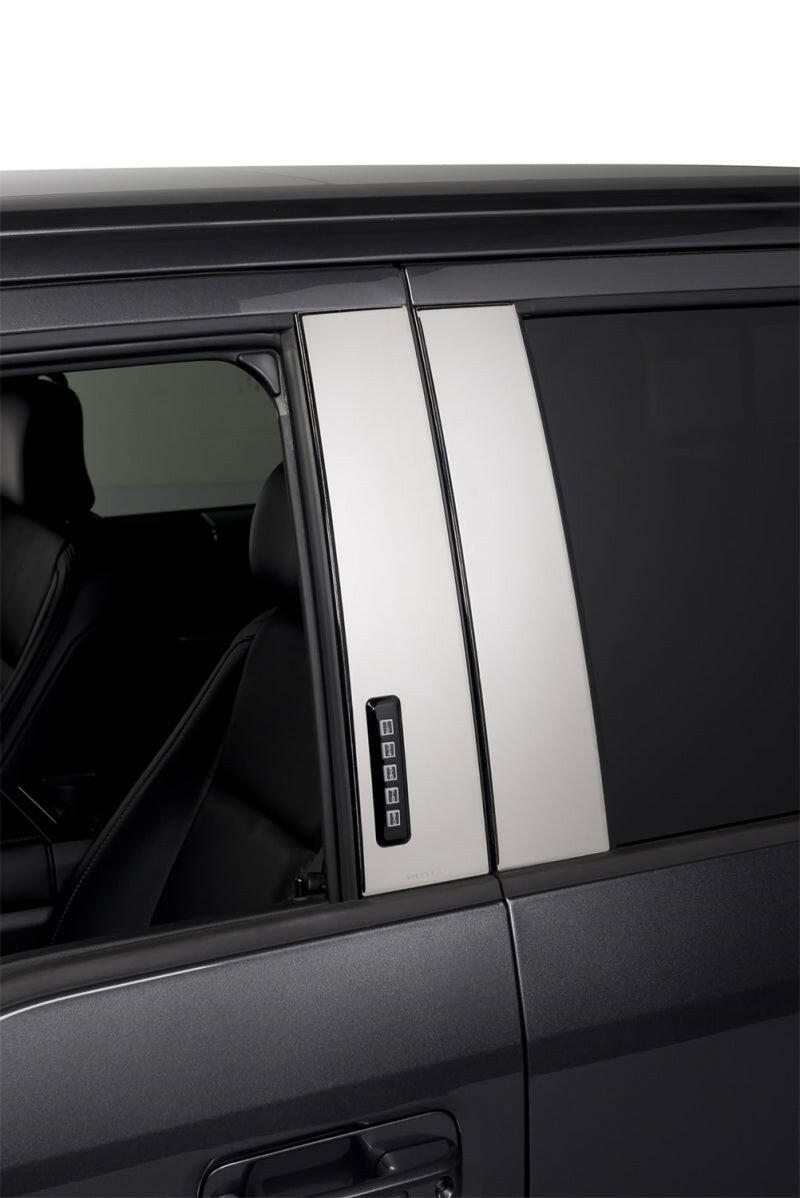 Putco 17-20 Ford SuperDuty - Regular Cab w/Keypad Stainless Steel Pillar Posts Classic Exterior Trim Putco