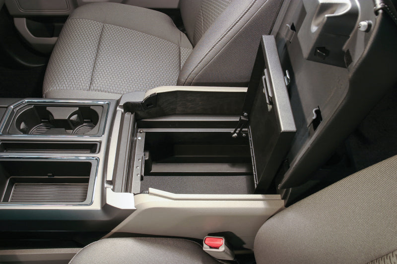 Tuffy Console Safe W/ Key Lock For Ford Fseries Flow Thru Console Cargo Boxes & Bags Tuffy Products