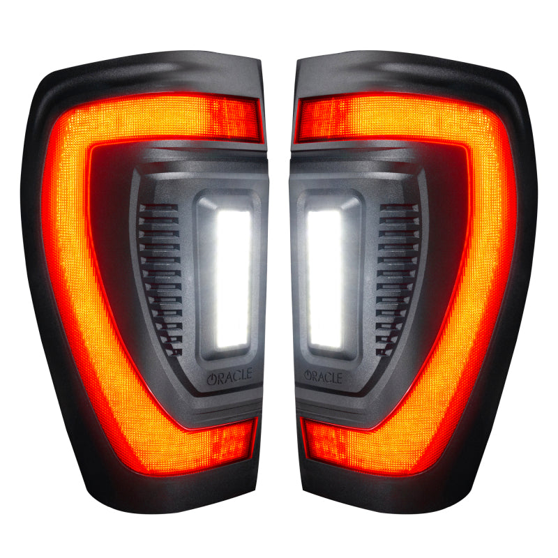 Oracle 19-23 GMC Sierra Flush Style LED Tail Lights - Factory Halogen Tail Lights ORACLE Lighting