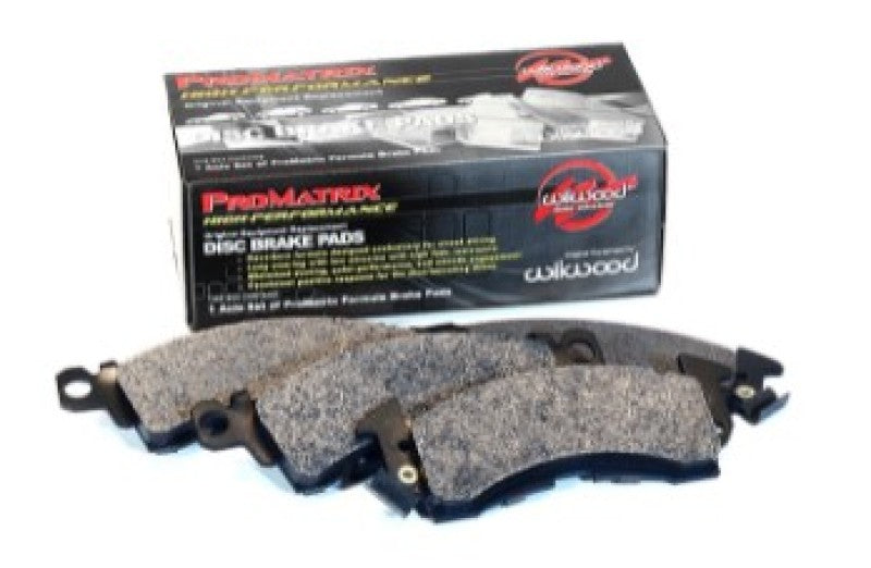 Wilwood Pad Set Promatrix D906A Brake Pads - Performance Wilwood