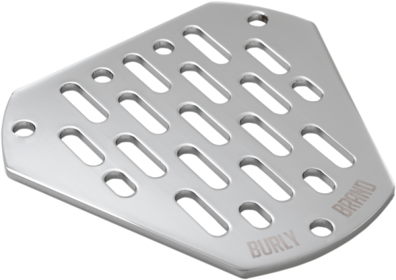 Burly Brand Hex Faceplate MX -Chrome Air Filters - Direct Fit Burly Brand