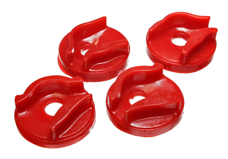 Energy Suspension 00-01 Nissan Sentra/200SX Red Motor Mount Insert Set (w/ 2.0L engine manual trans Bushing Kits Energy Suspension