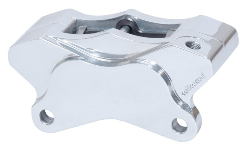 Wilwood Caliper-GP310 Polished Rear 1.25in Pistons .25in Disc Brake Calipers - Perf Wilwood