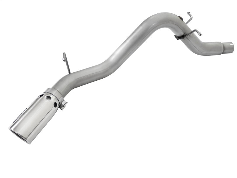 aFe LARGE BORE HD 3.5in DPF-Back Alum Exhaust w/Polished Tip 2016 GM Colorado/Canyon 2.8L (td) DPF Back aFe