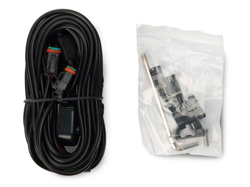 Raxiom 18-23 Jeep Wrangler JL Axial Series 6-In Rear Window Mounted LED Light Bars Light Bars & Cubes Raxiom