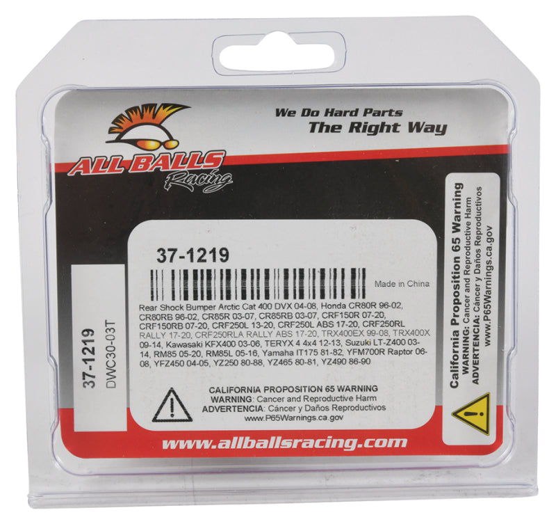 All Balls Racing 04-08 Arctic Cat 400 DVX Rear Shock Bumper Shocks and Struts All Balls Racing