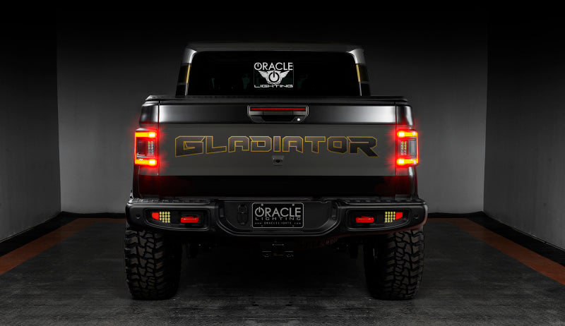 Oracle 2020+ Jeep Gladiator JT Flush Mount LED Tail Lights - Tinted Lens Tail Lights ORACLE Lighting