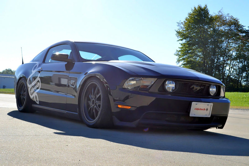 Ridetech 05-14 Ford Mustang ShockWave System TQ Series Front Pair Air Suspension Kits Ridetech