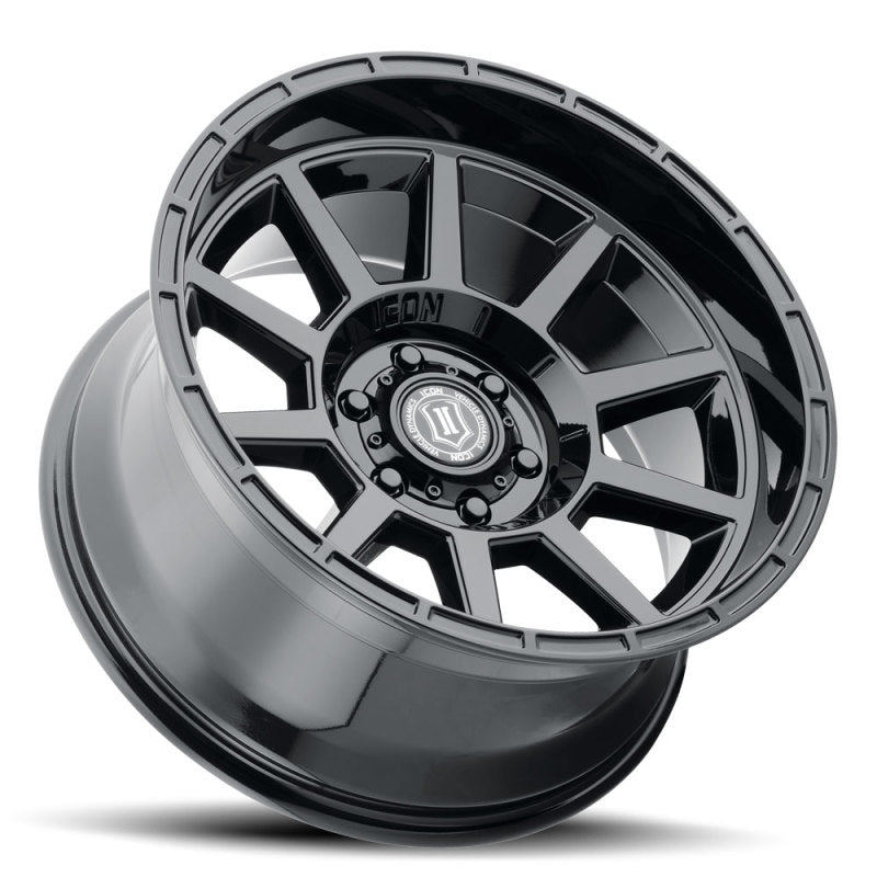 ICON Recoil 20x10 6x135 -24mm Offset 4.5in BS Gloss Black Wheel Wheels - Cast ICON