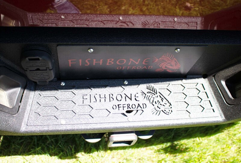 Fishbone Offroad 2009+ Ram 1500 Classic Anglerfish Rear Bumper - Black Texture Bumpers - Steel Fishbone Offroad