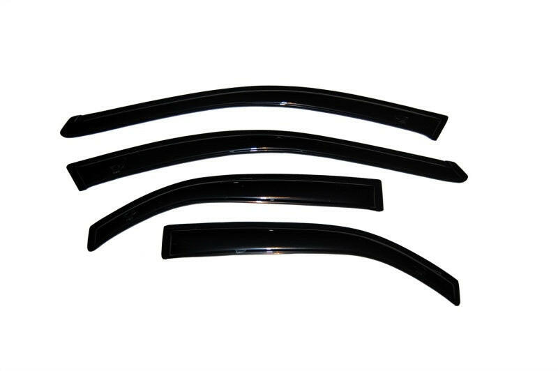 AVS 02-06 Toyota Camry Ventvisor Outside Mount Window Deflectors 4pc - Smoke Wind Deflectors AVS