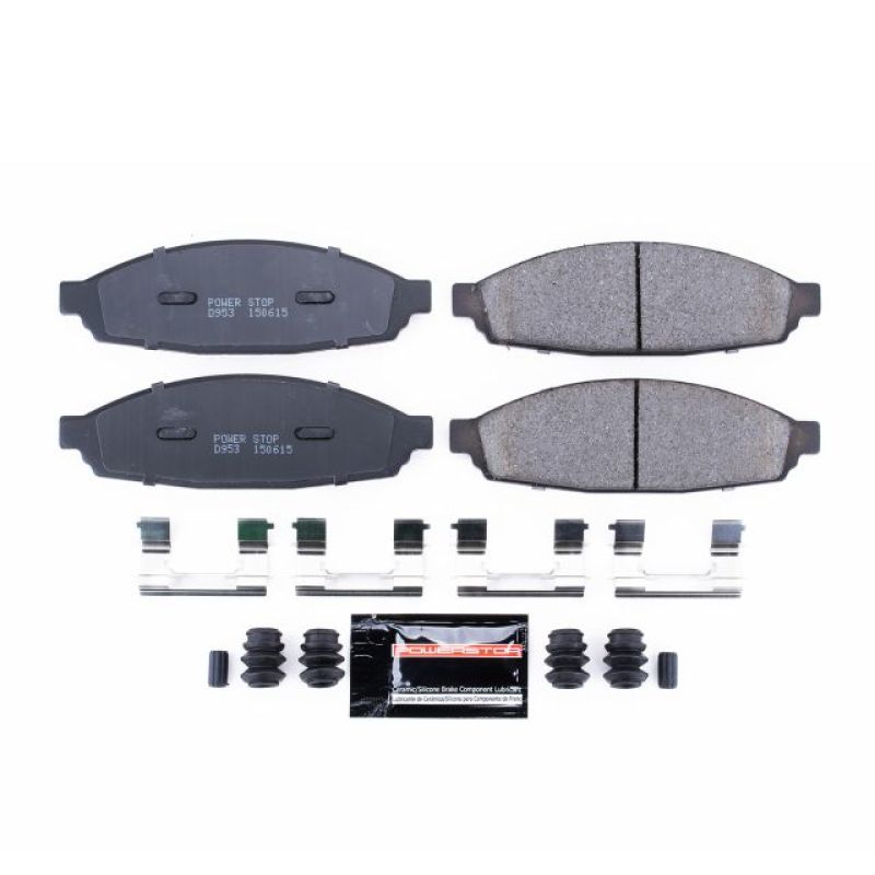 Power Stop 03-05 Lincoln Aviator Front Z23 Evolution Sport Brake Pads w/Hardware Brake Pads - Performance PowerStop