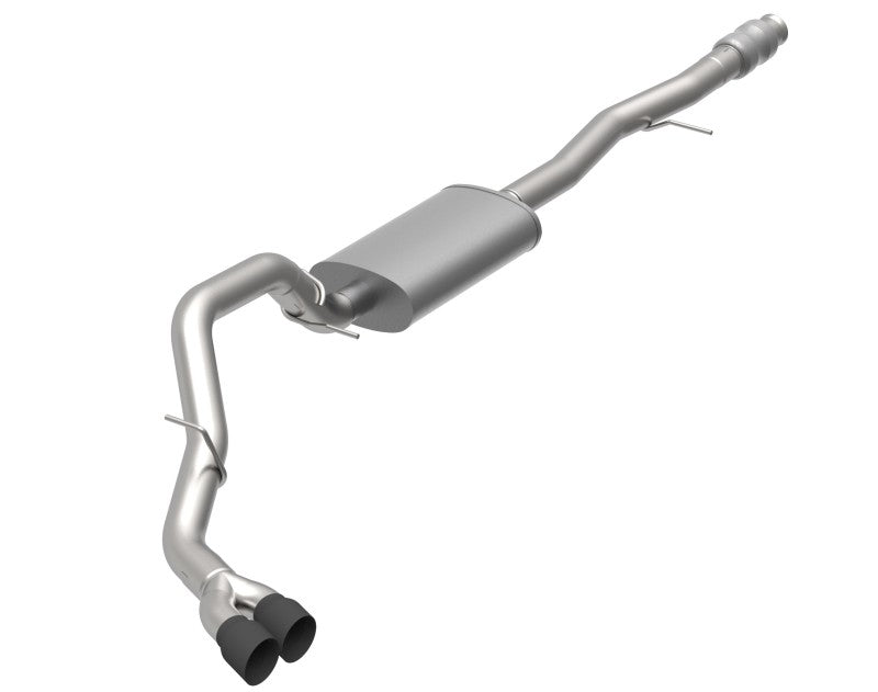 Kooks 2019+ GM 1500 Series Truck 6.2L CC w/ Short Box OEM x 3-1/2in SS Catback Exhaust w/Black Tips Catback Kooks Headers