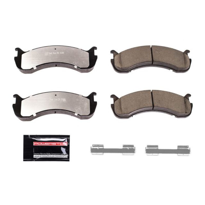 Power Stop 11-16 Ford F59 Front or Rear Z36 Truck & Tow Brake Pads w/Hardware Brake Pads - Performance PowerStop