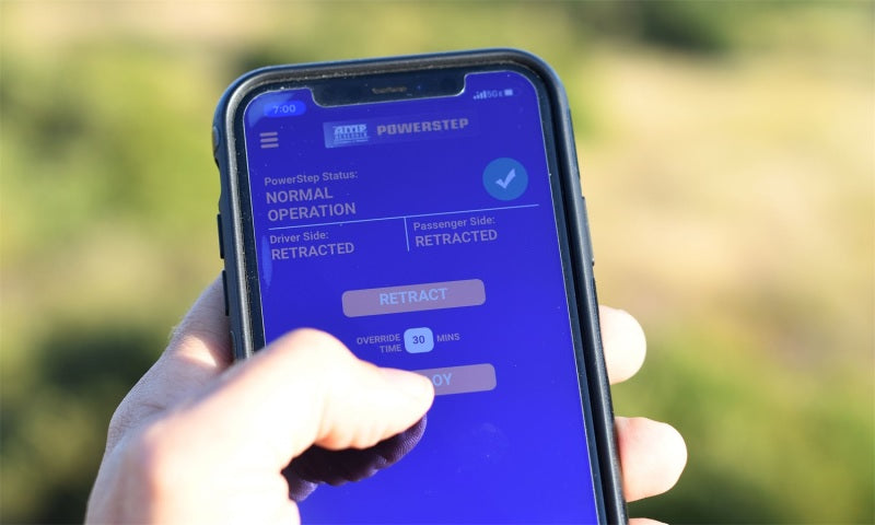 AMP Research 18-21 RAM 1500 / 19-23 RAM 2500/3500 (Diesel Req. Air Tank Relo) PowerStep Smart Series Running Boards AMP Research