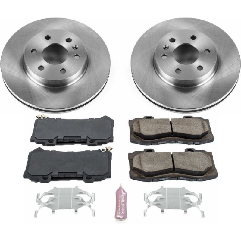 Power Stop 15-18 Chevrolet Colorado Front Autospecialty Brake Kit Brake Kits - OE PowerStop