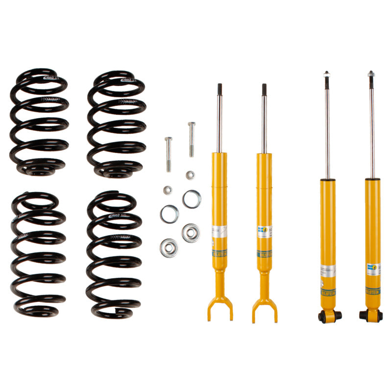 Bilstein B12 1998 Audi A6 Base Front and Rear Suspension Kit Shock & Spring Kits Bilstein