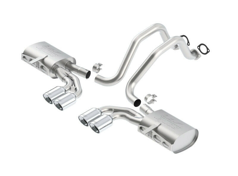 Borla 97-04 Chevrolet Corvette 5.7L 8cyl ATAK SS Catback Exhaust Catback Borla