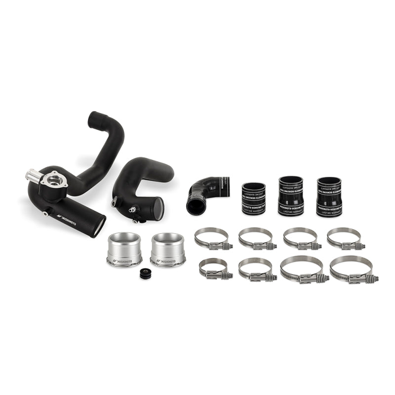 Mishimoto 21+ Bronco 2.3L Intercooler Pipe Kit Micro Wrinkle Black Intercooler Kits Mishimoto