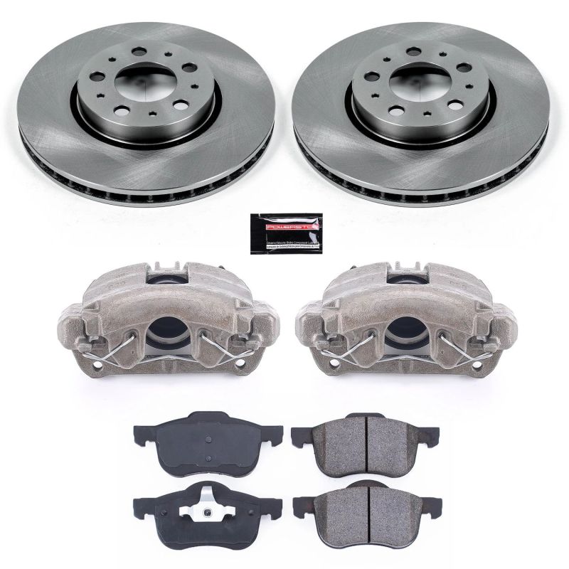 Power Stop 01-07 Volvo S60 Front Autospecialty Brake Kit w/Calipers Brake Kits - OE PowerStop